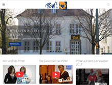 Tablet Screenshot of musikschule-pow.de